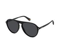 Lunettes de Soleil POLAROID PLD 6225/S 57/15/140 807 BLACK POLYCARBONATE FRAMES MAN POLAROID PLD 6225/S BLACK Sunglass