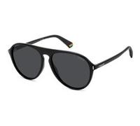 Lunettes de Soleil POLAROID PLD 6225/S 57/15/140 807 BLACK POLYCARBONATE FRAMES MAN POLAROID PLD 6225/S BLACK Sunglass Noir
