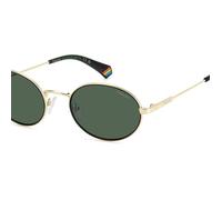 Lunettes de Soleil Polaroid PLD 6228/S/X 53/21/145 BLACK GOLD/GREEN métal unisexe PLD 6228/S/X