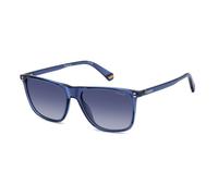 Lunettes de Soleil Polaroid PLD 6232/S 55/17/140 BLUE/ BLUE SHADED POLARIZED polycarbonate homme PLD 6232/S