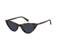 Lunettes de Soleil Polaroid PLD 6246/S 52/18/140 DARK HAVANA/BLUE POLARIZED polycarbonate femme PLD 6246/S