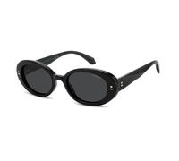 Polaroid Lunettes de soleil PLD 6253/S/X Noir/Gris polarisées polycarbonate femme 52