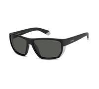 Lunettes de Soleil Polaroid PLD 7057/S 60/15/135 MATTE BLACK/ GREY POLARIZED plastique homme PLD 7057/S