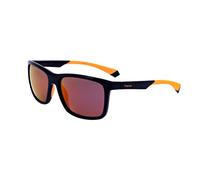 Lunettes de Soleil Polaroid Sport PLD 7043/S Black orange 57/16/140 Homme