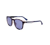 Lunettes de Soleil Police SPLF18 Shiny striped blue brown 53/20/145 Homme