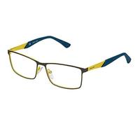 Police Vk546-5206c8 Junior Glasses Jaune Garçons