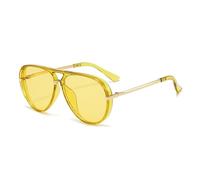 Lunettes de soleil polyvalentes et tendance 2025 pour hommes et femmes, protection UV400, pour la conduite, les voyages et l'extérieur, C11, 133 x 145 x 51 mm