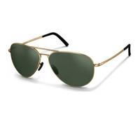 Lunettes de soleil - PORSCHE DESIGN - P8508 - Métal doré - Aviator 60 mm - Branches 140 mm