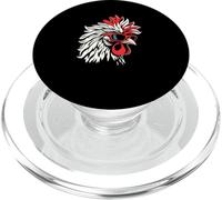 Lunettes de soleil poulet dessin animal graphique poulet PopSockets PopGrip pour MagSafe