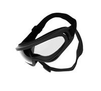 Lunettes de soleil pour animaux de compagnie avec objectif PC coupe-vent et cadre souple pour chiens sports de neige cyclisme aventure lunettes de protection en plein air PC TPU chien lunettes de