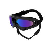 Lunettes de soleil pour animaux de compagnie avec objectif PC coupe-vent et cadre souple pour chiens sports de neige cyclisme aventure lunettes de protection en plein air PC TPU chien lunettes de