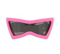 Lunettes de soleil pour chat - PC - Coupe-vent - Protection des yeux pour animaux de compagnie - Avec sangle réglable - Pour les voyages à la plage, l'aventure, les excursions d'été - Chat