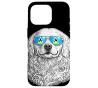 Lunettes de Soleil pour Chien Drapeau de Sainte Lucie Cadeau Love Sainte Lucie Coque pour iPhone 16 Pro