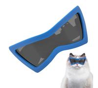 Lunettes de soleil pour chien pour petites races | Lunettes de protection coupe-vent pour chiens | Protection solaire pour animaux de compagnie avec bande réglable pour excursions d'été, en plein air