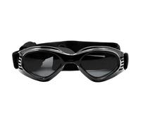 Lunettes de soleil pour chien - Protection solaire coupe-vent et imperméable - Avec sangle réglable - Design pliable - Pour l'extérieur - Lunettes de protection pour les yeux de chien