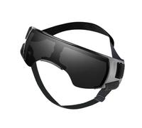 Lunettes de soleil pour chiens avec sangle réglable - Faciles à porter pour le sport, les voyages - Lunettes confortables pour chiens actifs