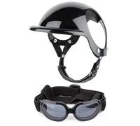 Lunettes de soleil pour chiens - Couverture pour chien réglable, de sécurité respirante | de sécurité UV avec un cadre coloré, protection des yeux coupe-vent pour la moto,