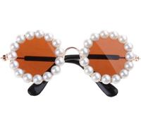Lunettes de soleil pour chiens de petite race - Protection UV - Coupe-vent et anti-buée - Lunettes de soleil en plastique pour animaux de compagnie - Vêtements et accessoires - Lunettes de soleil pour