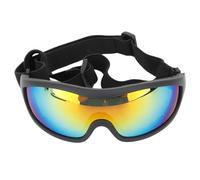 Lunettes de Soleil pour Chiens, Lunettes Portables Coupe-vent pour Chiens de Petite Race avec Sangle Réglable pour Chien et Chat (rouge)