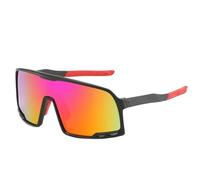 Lunettes de Soleil pour Cyclistes Cycling Glasses Sports Sunglasses Men's and Women's UV400 Big Frame Running Bike Fishing Goggles(I)
