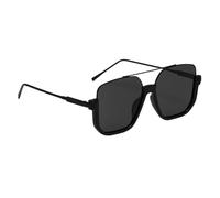 Lunettes de soleil pour femmes - 5,6 x 2,2 pouces, double pont polarisé, protection UV rétro | Lunettes de soleil, protection des yeux, pour femmes et hommes, mode en plein air, vision claire, grand