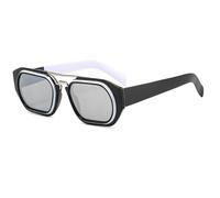 Lunettes de soleil pour femmes vintage de luxe nuances hommes lunettes de soleil UV400 lunettes, blanc, Taille unique