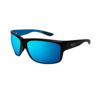 Maui Jim - Southern Cross Noir Mat Bleu Bleu Hawai Minéral Superthin - Lunettes de soleil