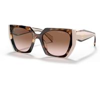 Prada Lunettes de soleil PR 15WS 01R0A6 Acétate écaille Carré Verres dégradés marron Femme