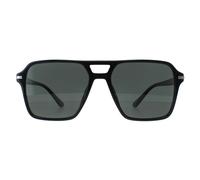 Lunettes De Soleil Prada PR20YS 1AB03R Noires Vertes Polarisées