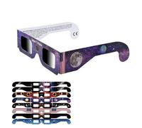 Lunettes de soleil professionnelles pour éclipse solaire, protection UV et IR, pour adultes. Protection solaire optimale.