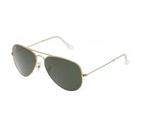 Ray - Ban Unisex Ray - Ban RB3025 AVIATOR 001 Lunettes de soleil Métal Or G15 Pilote Normale