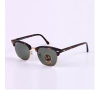 Lunettes de soleil - RAY-BAN - CLUBMASTER - Marron - Métal - Mixte