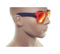 Lunettes De Soleil Ray-Ban Folding Wayfarer RB4105 6019/69 54Mm Orange Mat Noir