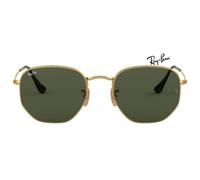 Lunettes de soleil - Ray Ban - HEXAGONAL RB3548N 001 T51 - Métal - Gris - Tendance