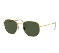 Lunettes de soleil - RAY BAN - RB 3548 LEGEND GOLD - Métal - Mixte - Verres verts