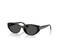 Ray-Ban Lunettes de soleil RB4457D 667787 Unisexe Injecté Noir Gris Pillow Normale