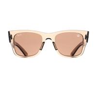Lunettes De Soleil Ray-Ban RB0840S Mega Wayfarer 51 mm Marron Transparent