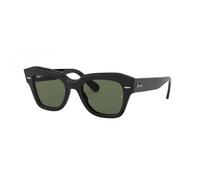 Lunettes de soleil - Ray-Ban - RB2186 STATE STREET - Noir - Unisex - Tendance