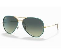 Lunettes De Soleil Ray Ban RB3025JM 9196BH 58-14 Vert Or Vert / Bleu Dégradé