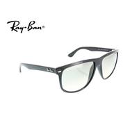 Ray-Ban – Lunettes de soleil lifestyle Boyfriend Polished Black Grey en nylon – Noir