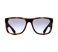 Lunettes De Soleil Ray-Ban RB4165 Justin 865/8S Polarisées Havana Bleue