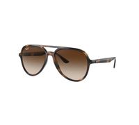 Ray-Ban Lunettes de soleil unisexe RB4376 Injecté Tortue marron Pilote Normale Ombré 710/13