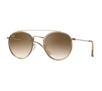 Lunettes de soleil - RAY BAN - Round Double Bridge - Bronze Cuivre - Verres Gris - Catégorie 3