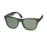 Lunettes de soleil - RAY BAN - Wayfarer Folding RB4105 - Acétate noir - Verres gris polycarbonate - Taille 54