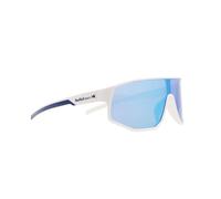 Red Bull Spect - Dash Shiny White Blue Smoke Blue Mirror - Lunettes de soleil