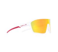 Red Bull SPECT Eyewear – Lunettes de soleil Daft Shiny White – Verre brun, miroir rouge – Cat.3