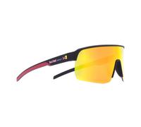 Red Bull SPECT Lunettes de soleil Dakota Mixte Cat.3 Noir/Brun Miroir Orange