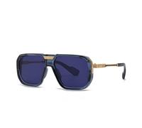 Lunettes de soleil rétro à monture carrée pour hommes et femmes, pour la photographie de rue, les voyages, la conduite, la protection solaire, les lunettes de soleil à protection UV, C4, 143 x 135 x