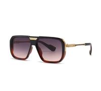 Lunettes de soleil rétro à monture carrée pour hommes et femmes, pour la photographie de rue, les voyages, la conduite, la protection solaire, les lunettes de soleil à protection UV, C6, 143 x 135 x