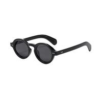 Lunettes de soleil rétro avec monture ronde, lunettes de soleil polarisées, protection UV, style rétro années 90, verres ronds, unisexes A
